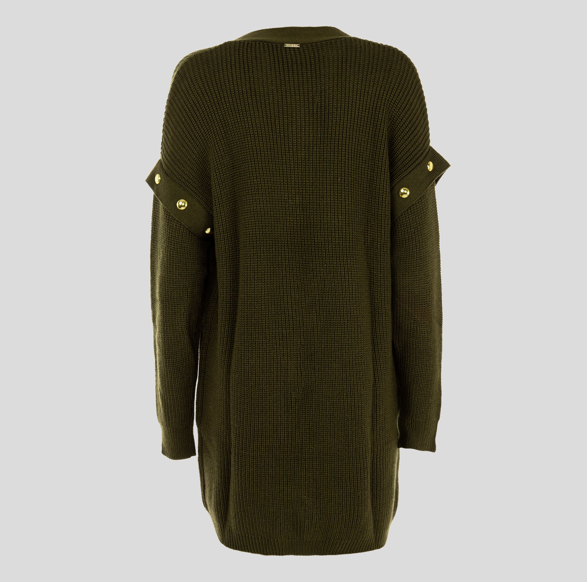 Cardigan lungo verde LIU JO da donna